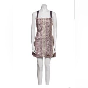 Ramy Brook Sequin mini snakeskin Dress
